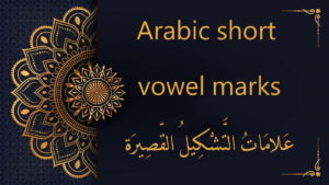 double vowel marks in arabic