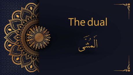 the dual in Arabic