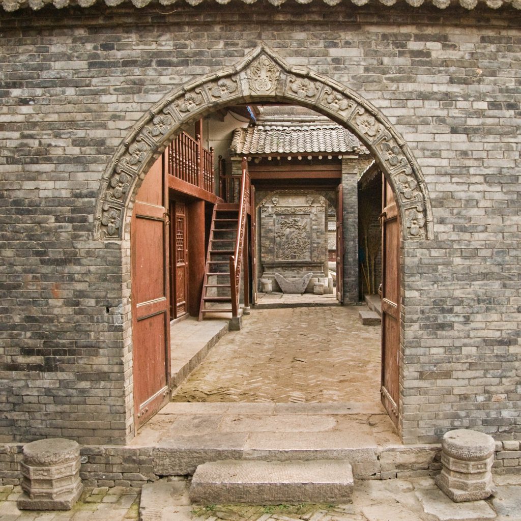 Xi'an mosque door